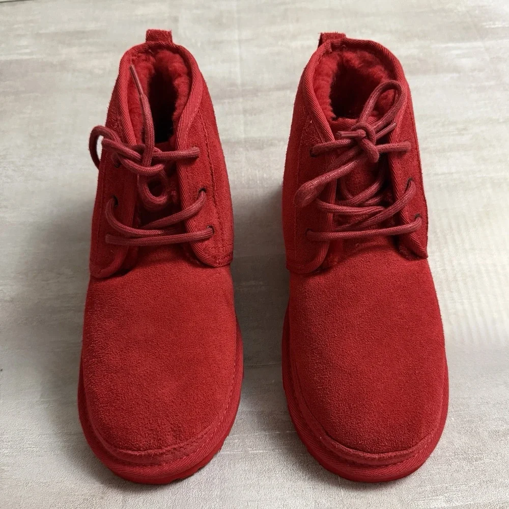 UGG NEUMEL II Boots Samba Red 1017320K Brand‎ New Size 6 / 7.5